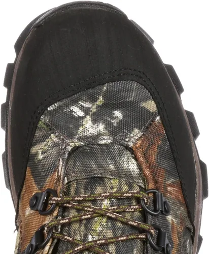 Vista 5 de Botas de serpiente con cremallera lateral impermeables para hombre de Rocky, camuflaje MOBU