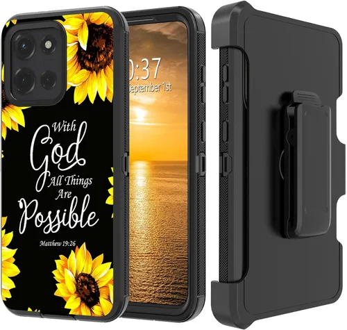 Vista 208 de Funda para Moto G Stylus 5G 2023 con funda de clip para cinturón y soporte, resistente de doble capa, resistente a prueba de golpes, para Motorola
