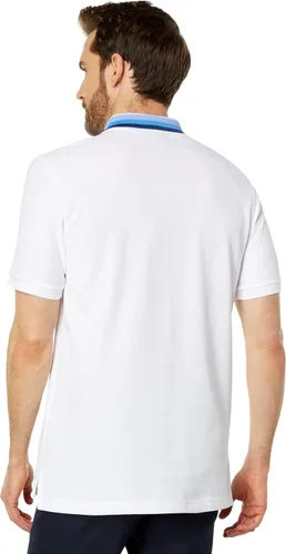 Vista 2 de Psycho Bunny Calle Fashion Polo Blanco SM (US Hombre 4), Blanco