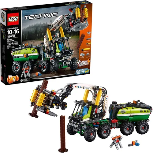 Vista 5 de LEGO Technic Forest Machine 42080 Kit de construcción (1003 piezas)
