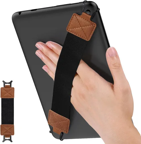 Vista 23 de MoKo Correa de mano de seguridad para tablet de 9 a 11 pulgadas, iPad/IP-ad Pro/iPad Air/Kindle Fire HD/Samsung, correa de mano versátil de alta