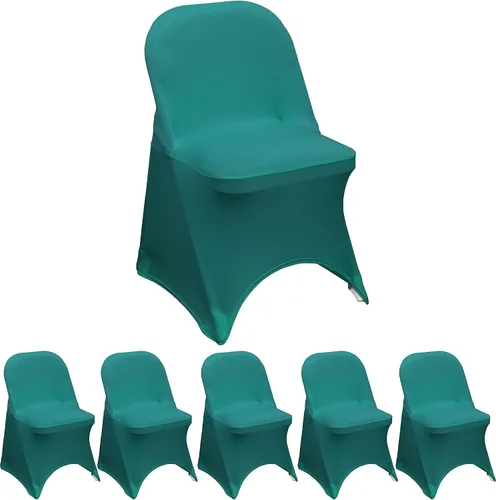 Vista 75 de YOUR CHAIR COVERS - Funda para silla plegable de elastano elástica, color negro