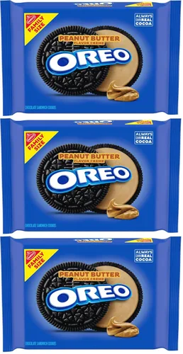 Vista 40 de OREO - Galletas sándwich de chocolate, 60 paquetes de aperitivos (2 galletas por paquete)