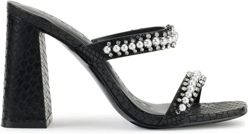 Vista 5 de Karl Lagerfeld Paris Women's Rayan Embellished Block Heel Sandal Heeled