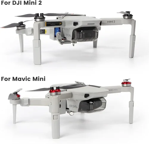 Vista 2 de Mini 2 Airdrop Dispositivo de entrega de transporte de carga útil, drones de regalo, suministros de rescate de línea de pesca, dispositivo