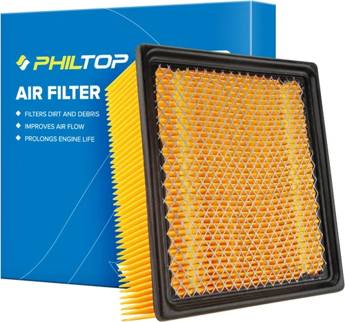 Vista 16 de PHILTOP Filtro de aire de motor CA10165 de repuesto para Honda Civic 2006-2011, L4 1.8L, panel rígido
