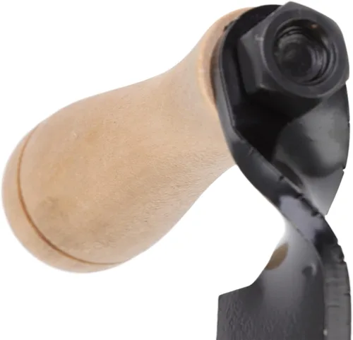 Vista 7 de Fdit HRC 30 Cuchillo curvo de acero de tungsteno duradero, herramienta de afeitado curvada, herramienta de descortezado para carpintería, cuchillo