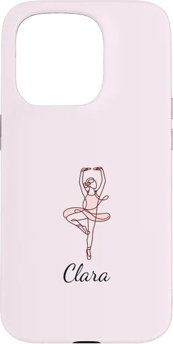 Vista 14 de Clara - Carcasa para iPhone 17, diseño de bailarina, bailarina, bailarina, bailarina, navidad
