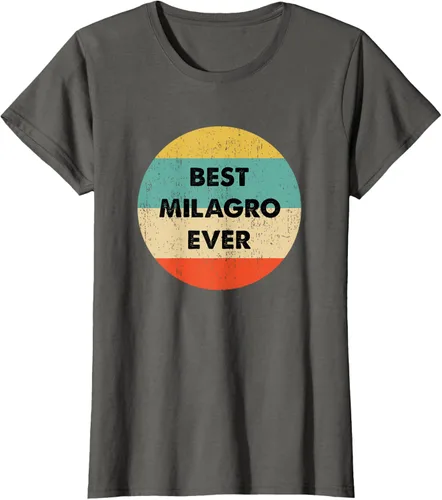 Vista 5 de Camiseta Milagro Name, Negro