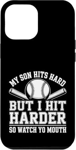 Vista 26 de My Son Hits Hard But I Hit Harder So Watch Yo Mouth - Case for iPhone 16