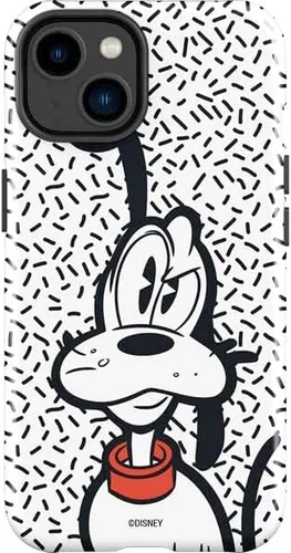 Vista 8 de Skinit Impact - Funda para teléfono compatible con iPhone 14 Plus, diseño oficial de Disney Friends Donald Duck Thinking Negro-DX5
