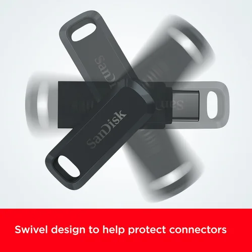 Vista 6 de SanDisk Ultra Dual Drive Go - Unidad flash USB tipo C de 64 GB - SDDDC3-064G-GAMZ46