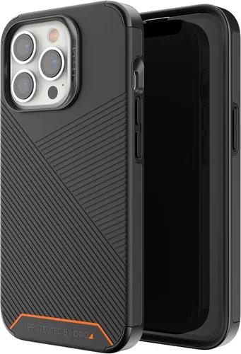 Vista 6 de Funda GEAR4 ZAGG Denali - Protección contra impactos definitiva con placa trasera y marco reforzados con D3O - para Apple iPhone 13 - Negro