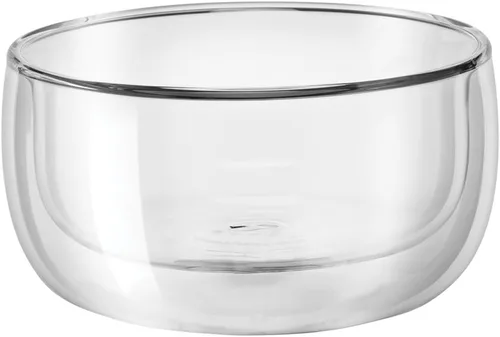 Vista 2 de ZWILLING Sorrento - Juego de 2 cuencos de vidrio de doble pared, 9.4 onzas, 9.5 fl oz