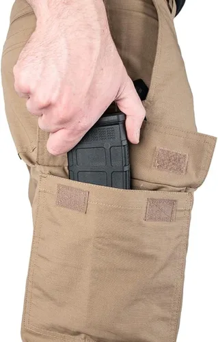 Vista 7 de LAPG Pantalones Tácticos Core Cargo para Hombres, Cintura Elástica, Ligeros y Duraderos Ripstop CCW Pantalones Cargo para Hombres