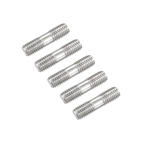 Vista 10 de METALLIXITY Pernos de doble extremo (rosca M4, longitud 20 mm) 5 piezas, pernos de varilla roscada de doble rosca de acero inoxidable 304