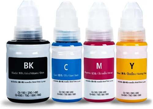 Vista 5 de Botellas de tinta de repuesto compatibles con GI290 para Canon PIXMA G1000 G1200 G1800 G2100 G2200 G2400 G2800 G3200 G3600 G3800 G4100 G4600 G4211 0