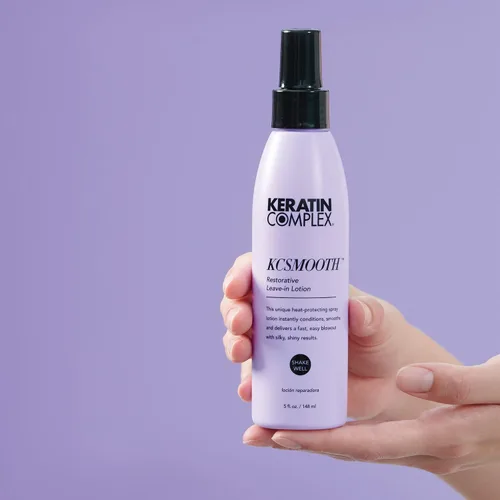 Vista 8 de Keratin Complex - KCSMOOTH Loción restauradora sin enjuague Blow Dry Aid - 5 fl oz