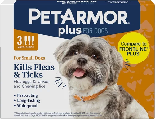 Vista 25 de petarmor Plus & de pulgas Tick Tratamiento para gatos, más de 1,5 kg, 3 ct