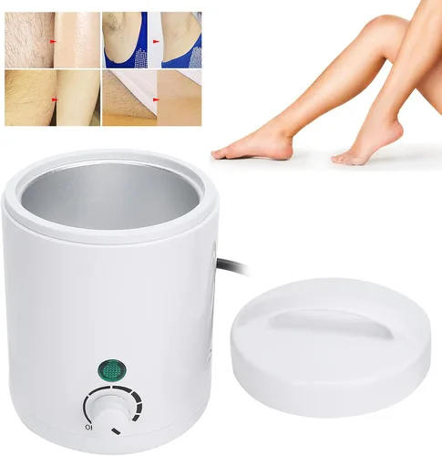 Vista 7 de Calentador de cera, calentador de cera para depilación, mini calentador de cera multiusos para mujeres y hombres, máquina de cera de parafina