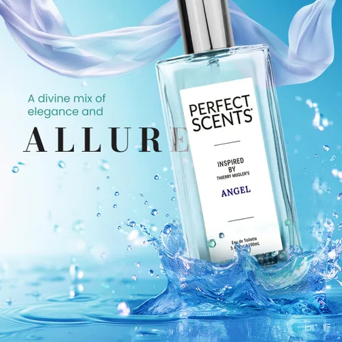 Vista 2 de Perfect Scents Fragancias Eau de Toilette para mujer Vegano y sin parabenos 3.4 onzas líquidas