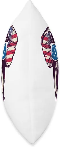 Vista 2 de Cool Elephant Republican Modern Tees Republican Cool Gifts - Almohada de elefante, 18 x 18 pulgadas, multicolor