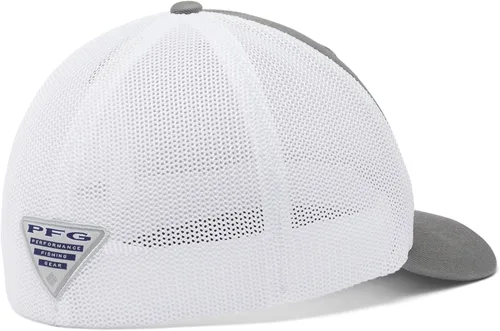 Vista 105 de Columbia Gorra de bola de malla Bandera antigua de malva/blanco/pescado