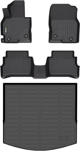 Vista 53 de HAFIDI® Juego de alfombrillas y forro de carga para Kia EV9 2024 2025 2026 (no apto para sillas de relajación), protección para todo tipo de clima