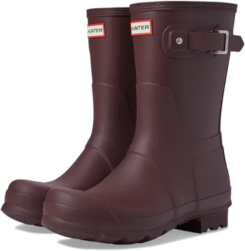 Vista 10 de Hunter Botas de lluvia cortas originales para hombre Negro
