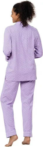 Vista 28 de PajamaGram Conjunto de pijama para mujer – Pijama para mujer, jersey novio, 100% algodón