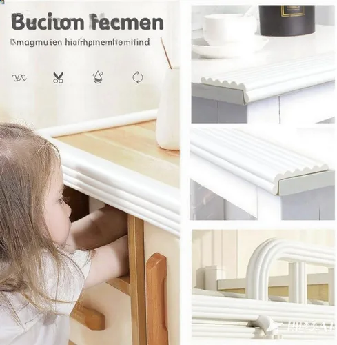 Vista 134 de Protectores de espuma compatibles con anclaje de pared para muebles, protectores de espuma para paredes, protectores de esquina con funciones