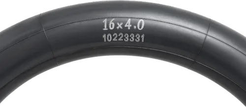 Vista 3 de YUNSCM 2 tubos de bicicleta eléctrica de 16 x 4.0 pulgadas, tubos interiores de válvula Schrader de 16 x 4.0 pulgadas, compatibles con tubos