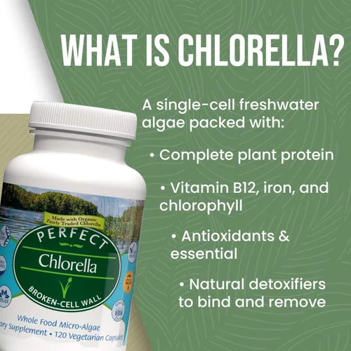 Vista 3 de Perfect Chlorella - Cápsulas