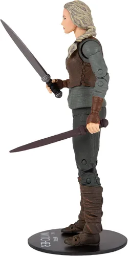 Vista 4 de McFarlane Toys Netflix The Witcher Ciri (Temporada 2) Figura de acción de 7 pulgadas con accesorios
