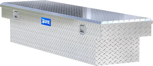 Vista 7 de UWS EC10561 Caja de herramientas para camiones de aluminio de pared gruesa de 72 pulgadas, tapa RigidCore