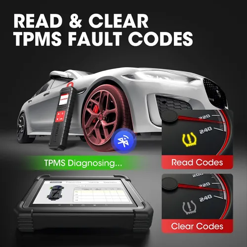 Vista 8 de Nueva herramienta de servicio TPMS portátil LAUNCH X-431 i-TPMS TSGUN 2026, reinicio, reinicio y programa, sensores TPMS Funciona con escáner X-431