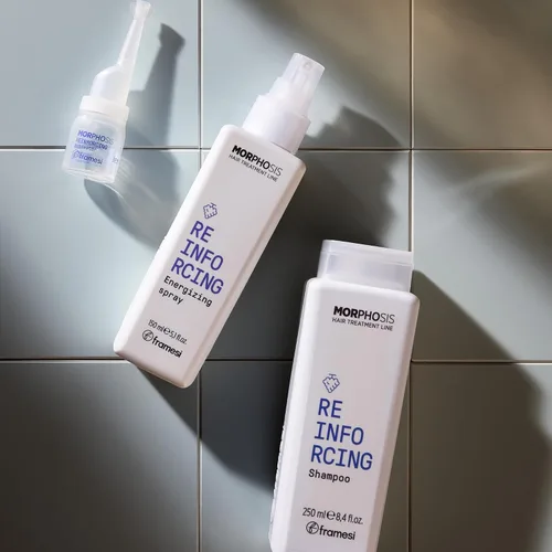 Vista 8 de Framesi Morphosis - Spray energizante reforzante, suero para el cuero