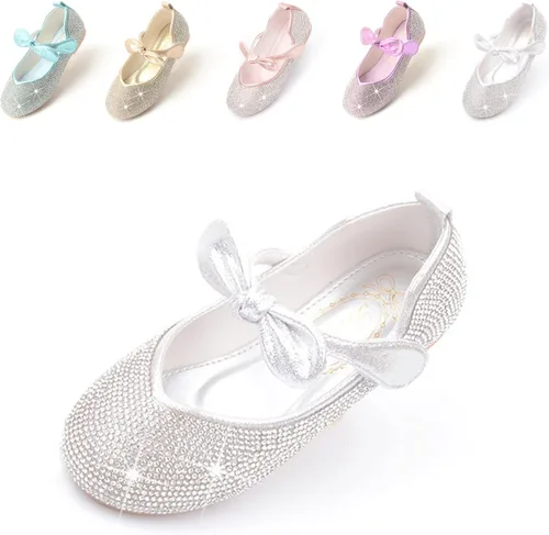 Vista 3 de Cadidi Dinos Zapatos de vestir adorables para niñas pequeñas y grandes