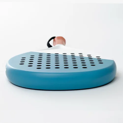 Vista 5 de LAPAT Raqueta de pádel con bolsa de cubierta, superficie de carbono con espuma viscoelástica EVA, raquetas de pádel ligeras, tenis POP