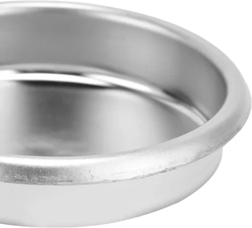 Vista 7 de Cesta de retrolavado, máquina de café de 2.126 in de acero inoxidable, filtro ciego de metal para Breville Sage8 Serie 870 Inserto a contracorriente