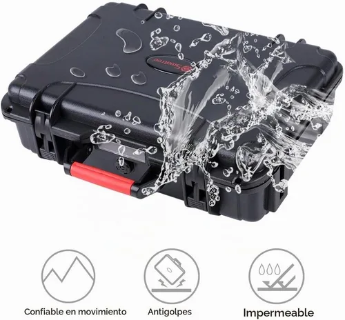 Vista 5 de Smatree Estuche de transporte impermeable de 10.2 L compatible con Mavic Platinum/Pro Mavic-Fly More Combo (no apto para Mavic 2 Pro/Zoom)