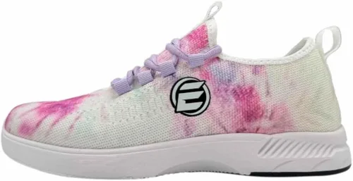 Vista 13 de ELITE Kona - Zapatos de bolos sin cordones para mujer, ligeros, atléticos, transpirables, suela universal Negro