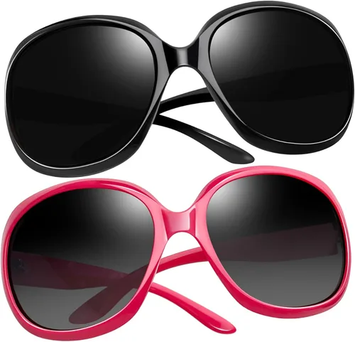 Vista 115 de Joopin Lentes de sol de gran tamaño para mujer, polarizados, grandes, para conducción, protección UV, grandes sombras