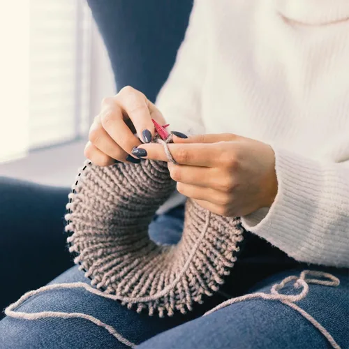 Vista 5 de KnitPro Dreamz - Agujas de punto circulares intercambiables 5" (13cm) Tamaño EE. UU. 11 (8mm)