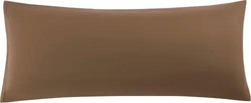 Vista 28 de uxcell Funda de almohada corporal de microfibra suave con cierre de cremallera, fundas de almohada largas para almohadas corporales, tejido de 90