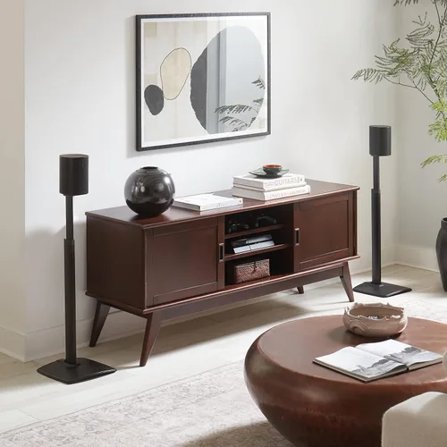 Vista 9 de Sanus WSSE1A2-B2 - Soportes para altavoces de altura ajustable para Sonos Era 100™ (par)