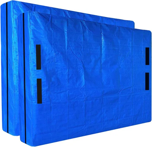 Vista 10 de Bolsas de colchón resistentes SGPAC para mudanza y almacenamiento, bolsa de almacenamiento de colchón extra gruesa tamaño matrimonial XL, funda