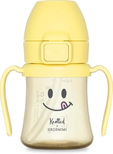 Vista 12 de GROSMIMI PPSU - Vaso de paja para bebé, etapa 2, 12 M+, a prueba