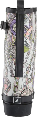 Vista 3 de The Sak Sakroots Ringo Midi Botas de lluvia para mujer Multi 6
