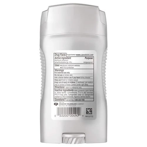 Vista 6 de Speed Stick Potente Antitranspirante y desodorante, con aroma fresco – 3 onzas
